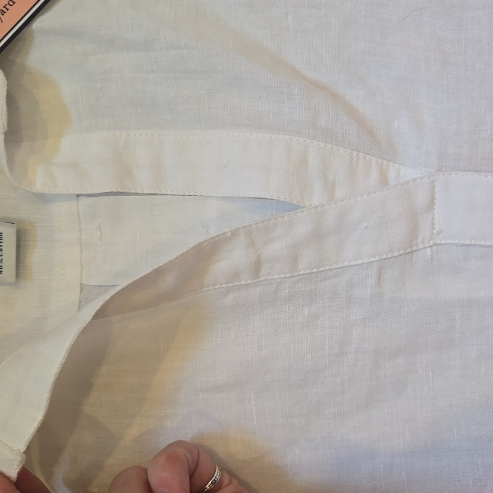 New Vineyard Vines Sweet Taffy Pink Ombre Linen Blend Lucaya Tunic - Picture 4 of 9